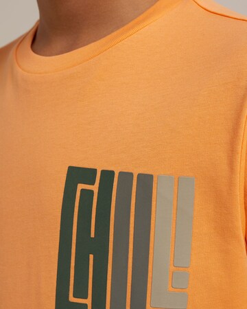 WE Fashion T-Shirt in Orange