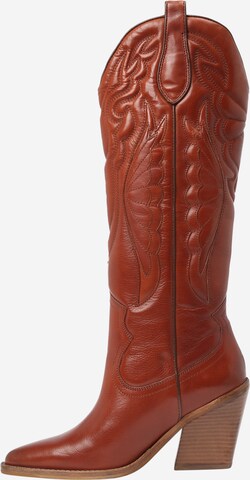 Bottes de cowboy 'New Kole' BRONX en marron