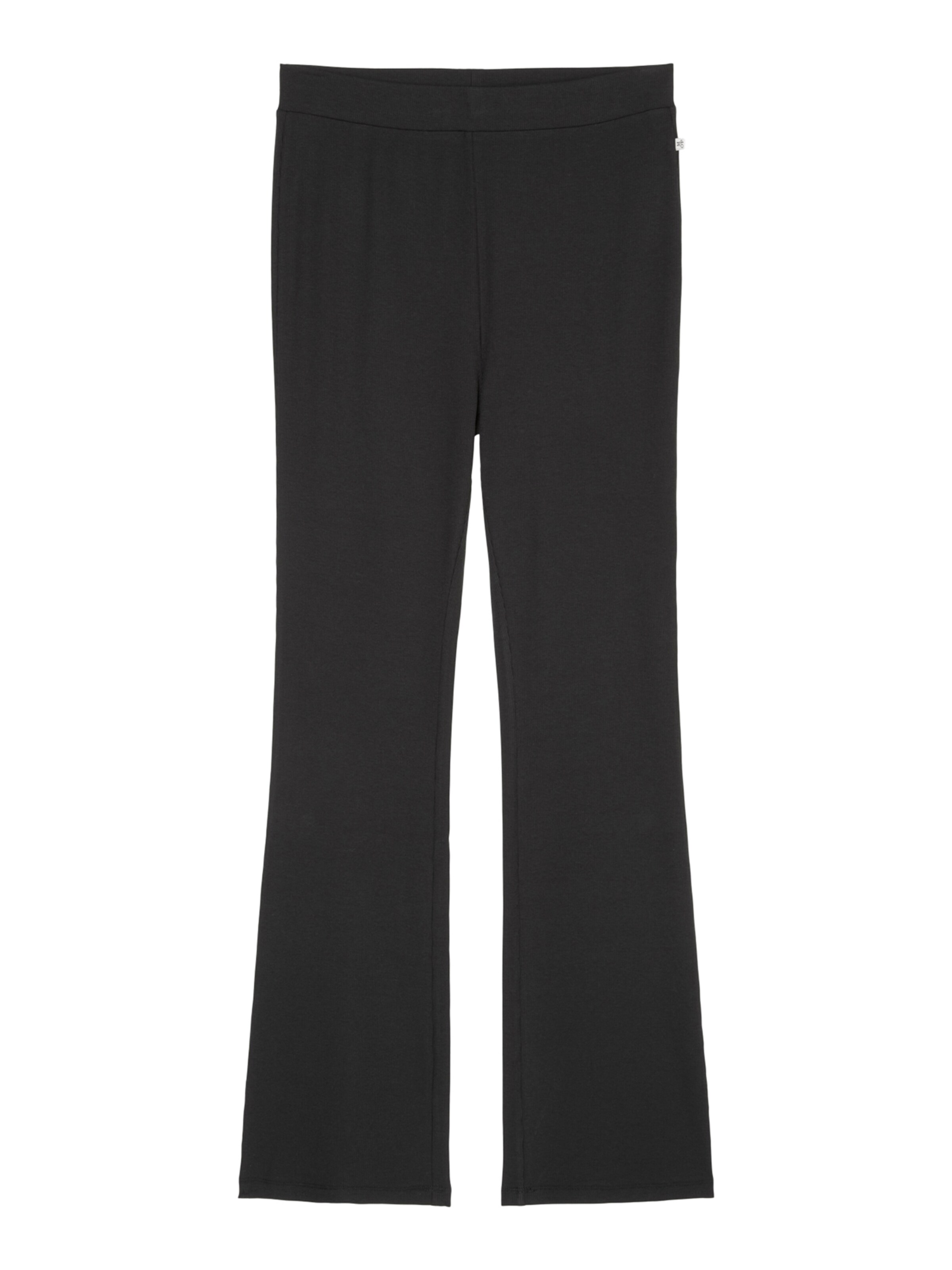 Marc O'Polo Regular Sportbroek in Zwart: voorkant