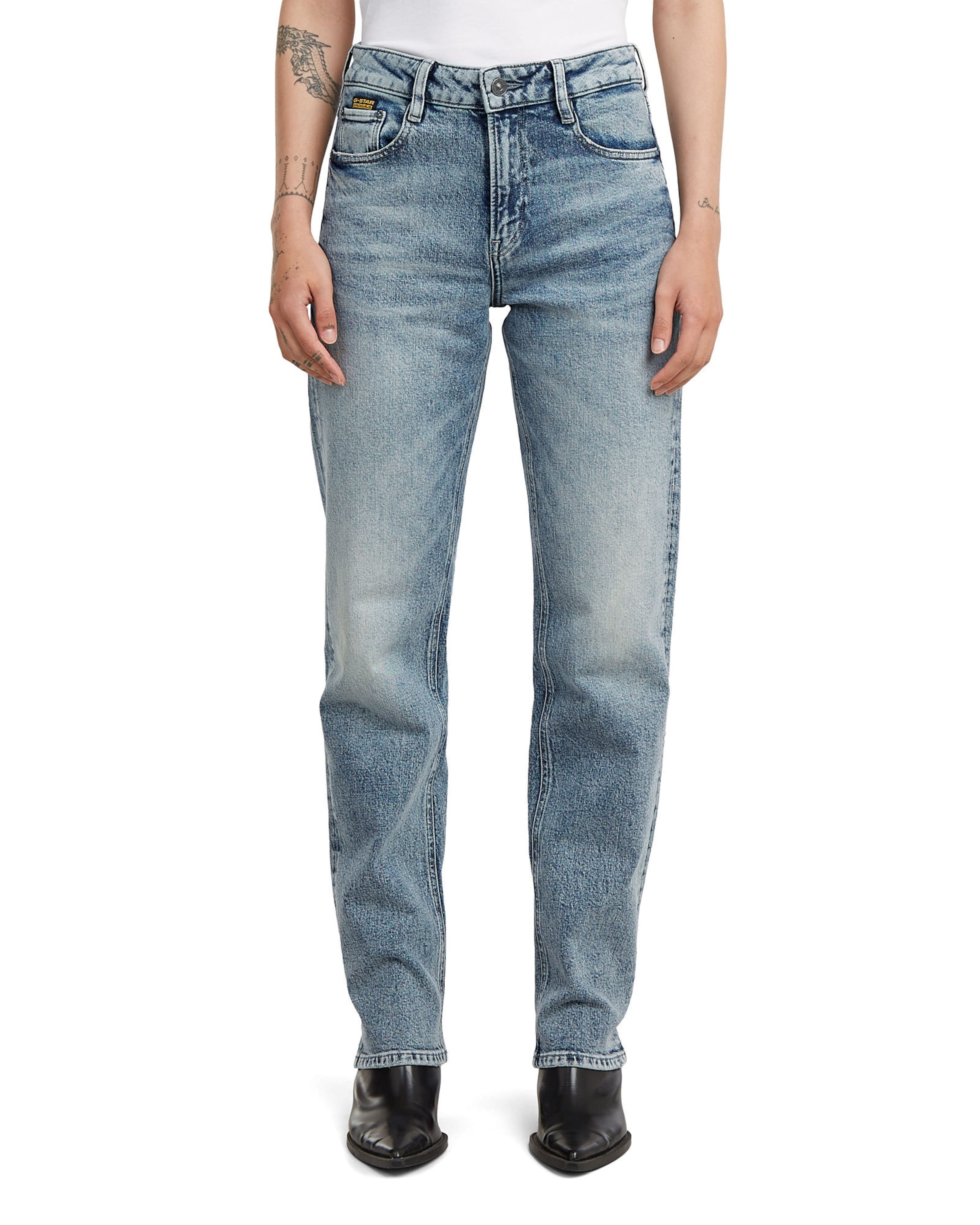 G-STAR Regular Jeans 'Iggie' in Blauw: voorkant