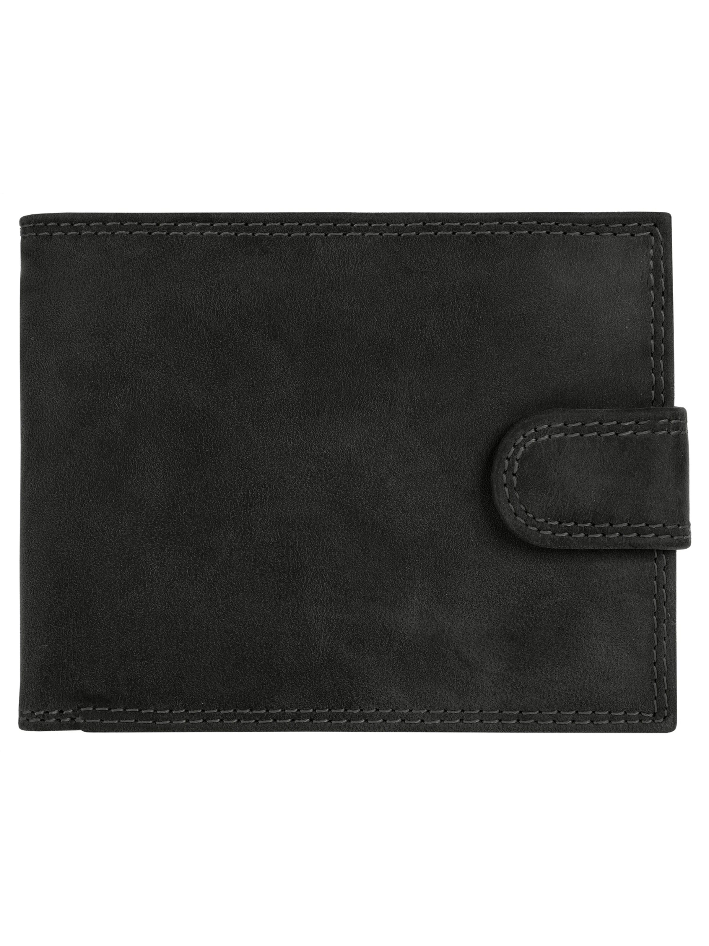 Bagan Wallet in Black: front