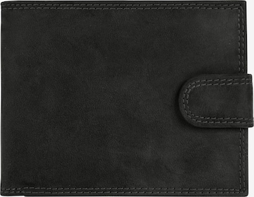 Porte-monnaies Bagan en noir : devant