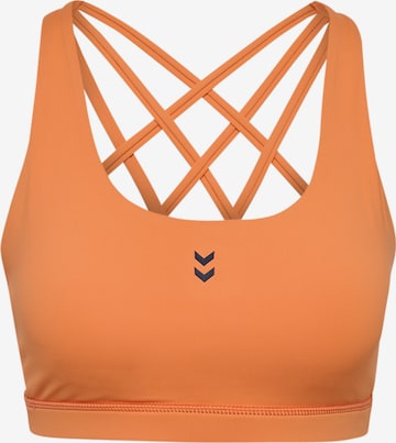 Hummel Sports-BH i orange: forside