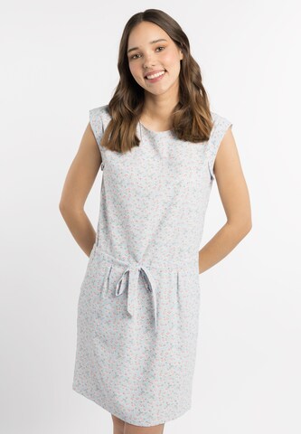 MYMO Summer dress in Blue: front