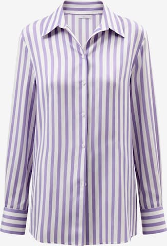 Camicia da donna di Lilysilk in lilla: frontale