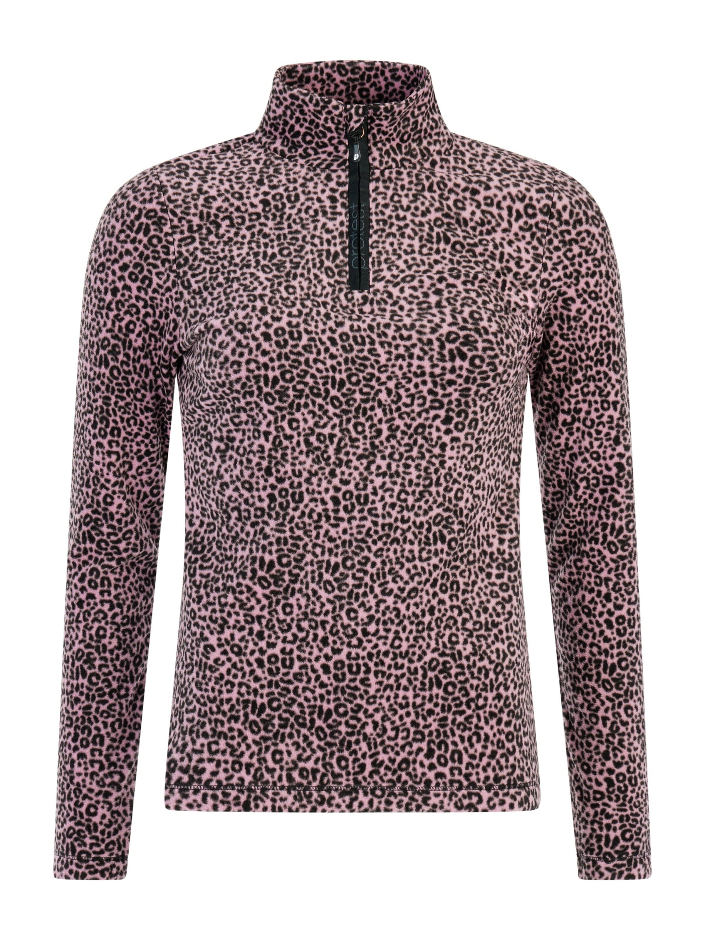 PROTEST Sports sweatshirt 'PRTRefuzzy' in Pink: front