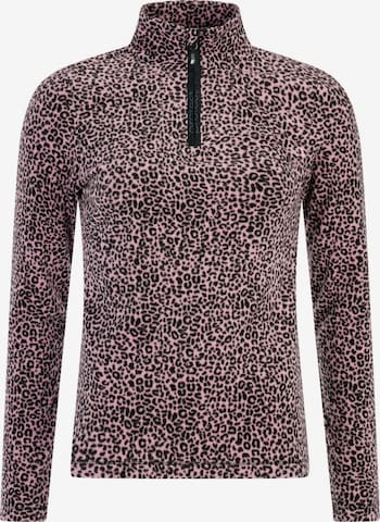 PROTEST Sports sweatshirt 'PRTRefuzzy' in Pink: front