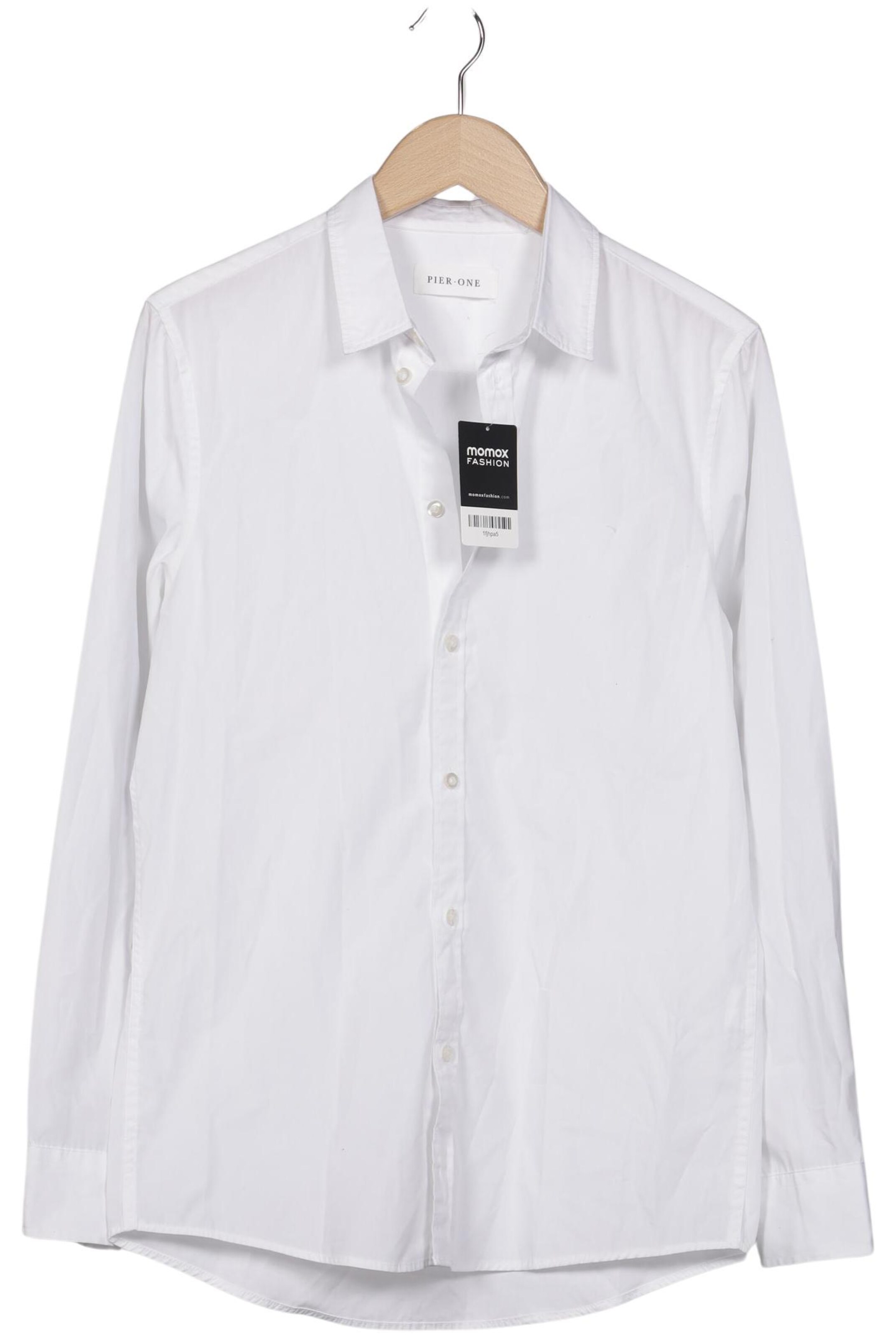 Pier One Button Up Shirt in 6XL in White: front