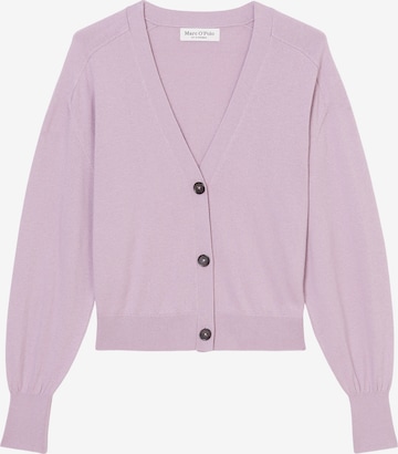 Cardigan Marc O'Polo en violet : devant