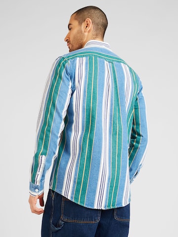 žalia FARAH Standartinis modelis Marškiniai 'BURGHINO'