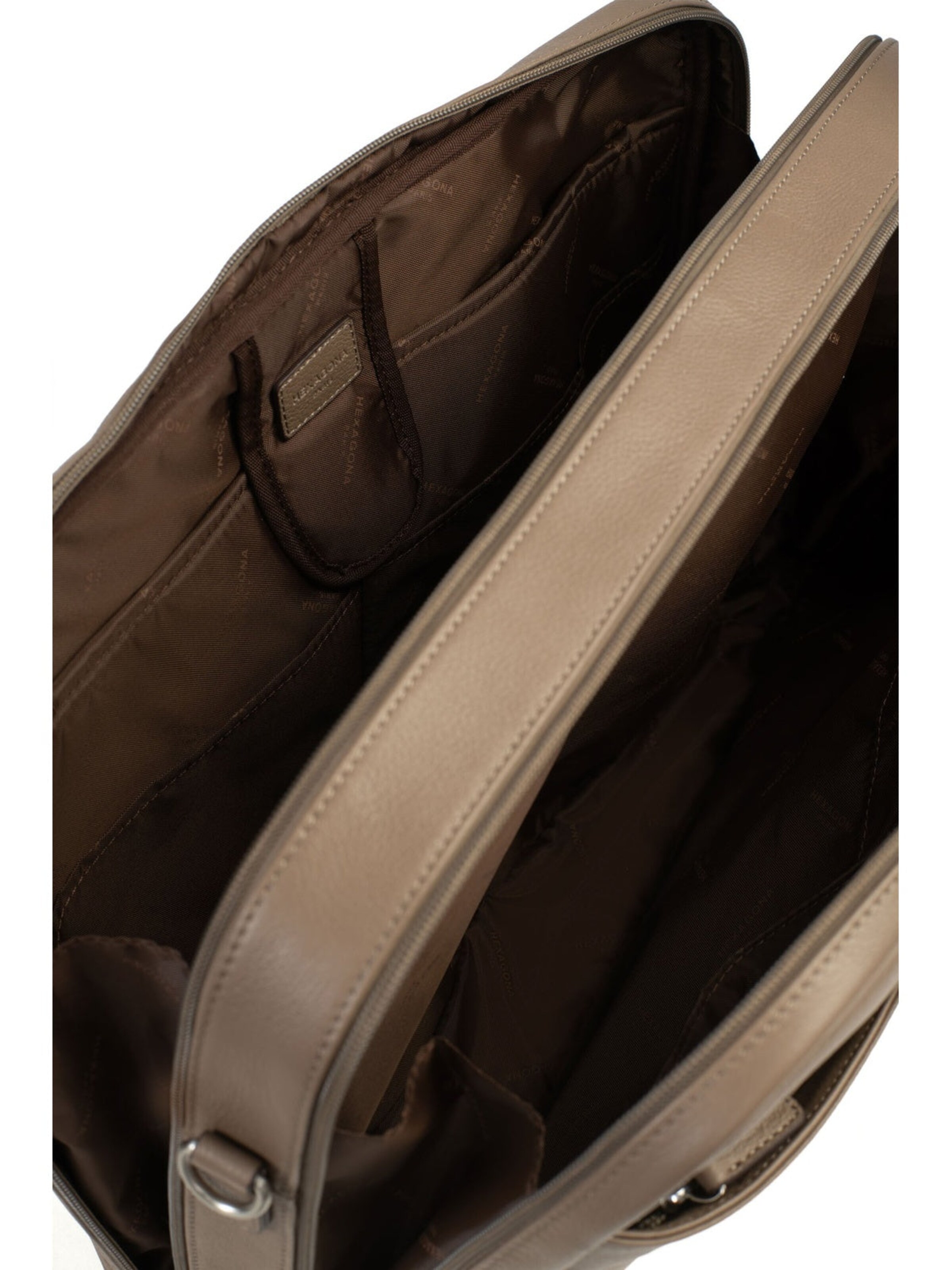 Hexagona Handbag 'Confort Business' in Brown