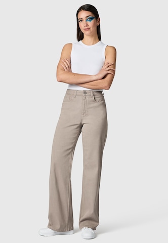 Wide Leg Jean 'Cyrele' Peak Time en beige