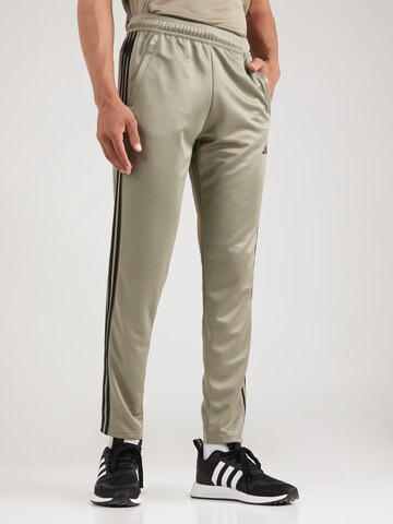 ADIDAS PERFORMANCE - regular Pantalón deportivo 'Essentials' en gris: frente