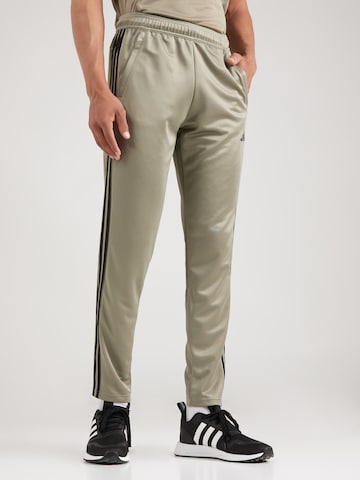 ADIDAS PERFORMANCE Regular Sports trousers 'Essentials' in Grey: front