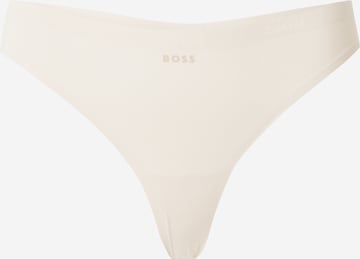 BOSS Black - Tanga em bege: frente