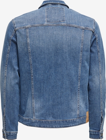 Only & Sons Between-season jacket in Blue