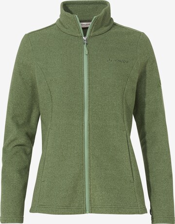 VAUDE Functionele fleece jas in Groen: voorkant