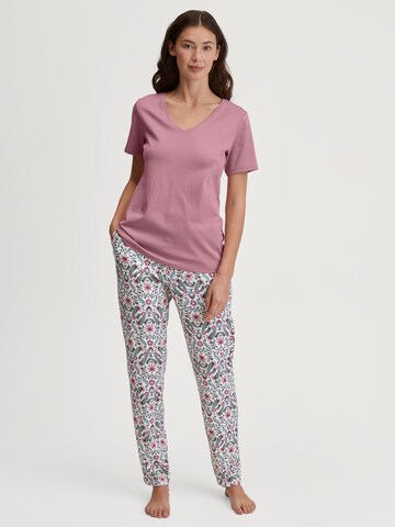 CALIDA Pyjamahose 'Favourites Ground'‌‌‌‌‌‌‌‌ in Lila: Vorderseite