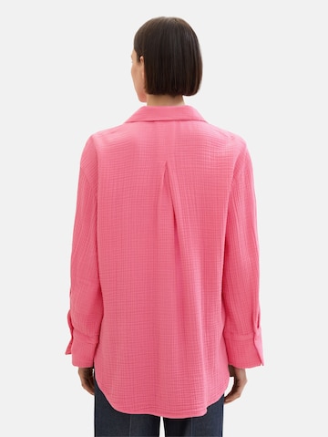 TOM TAILOR Blouse in Pink