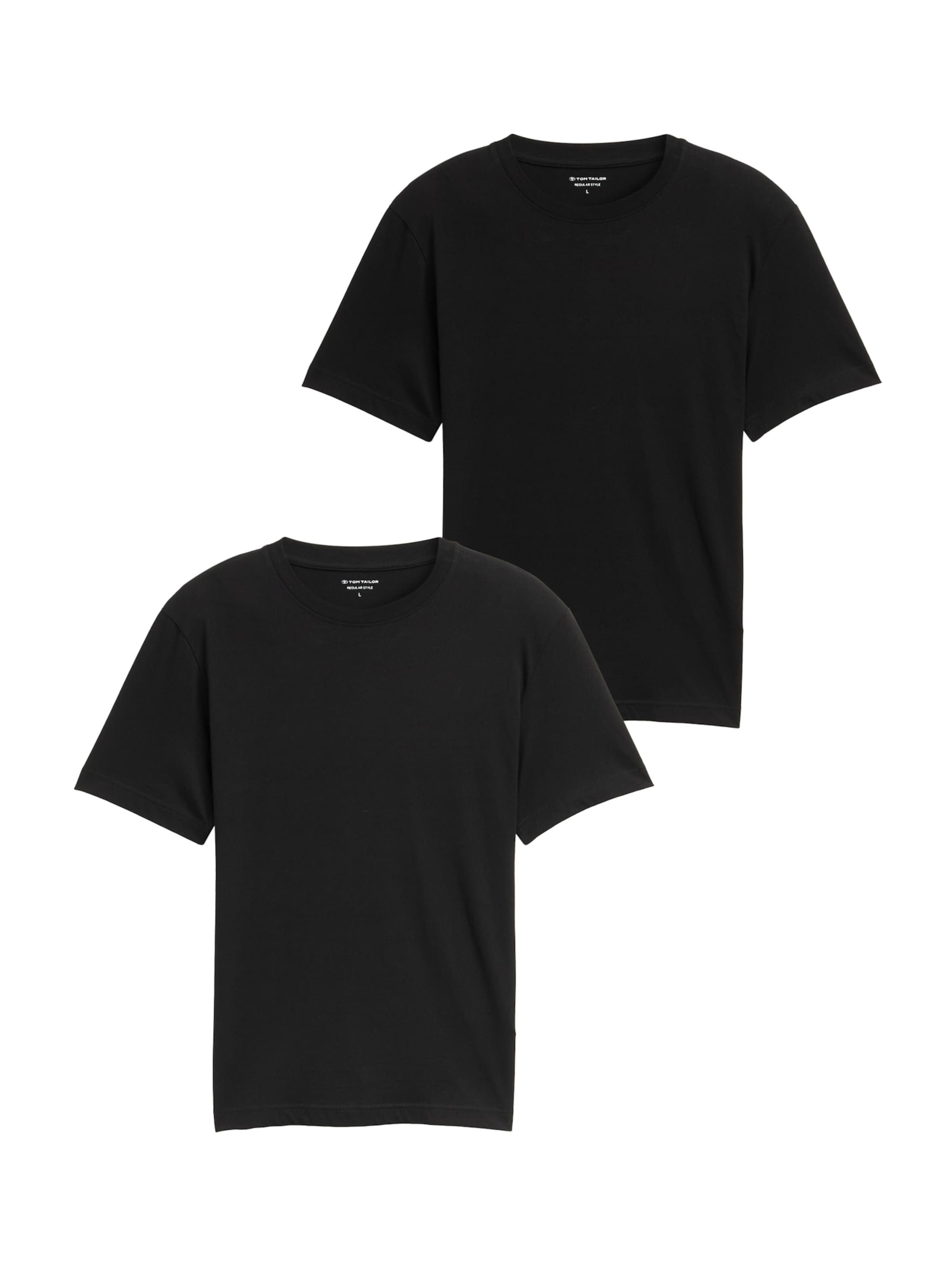 Tricou de la TOM TAILOR pe gri: față