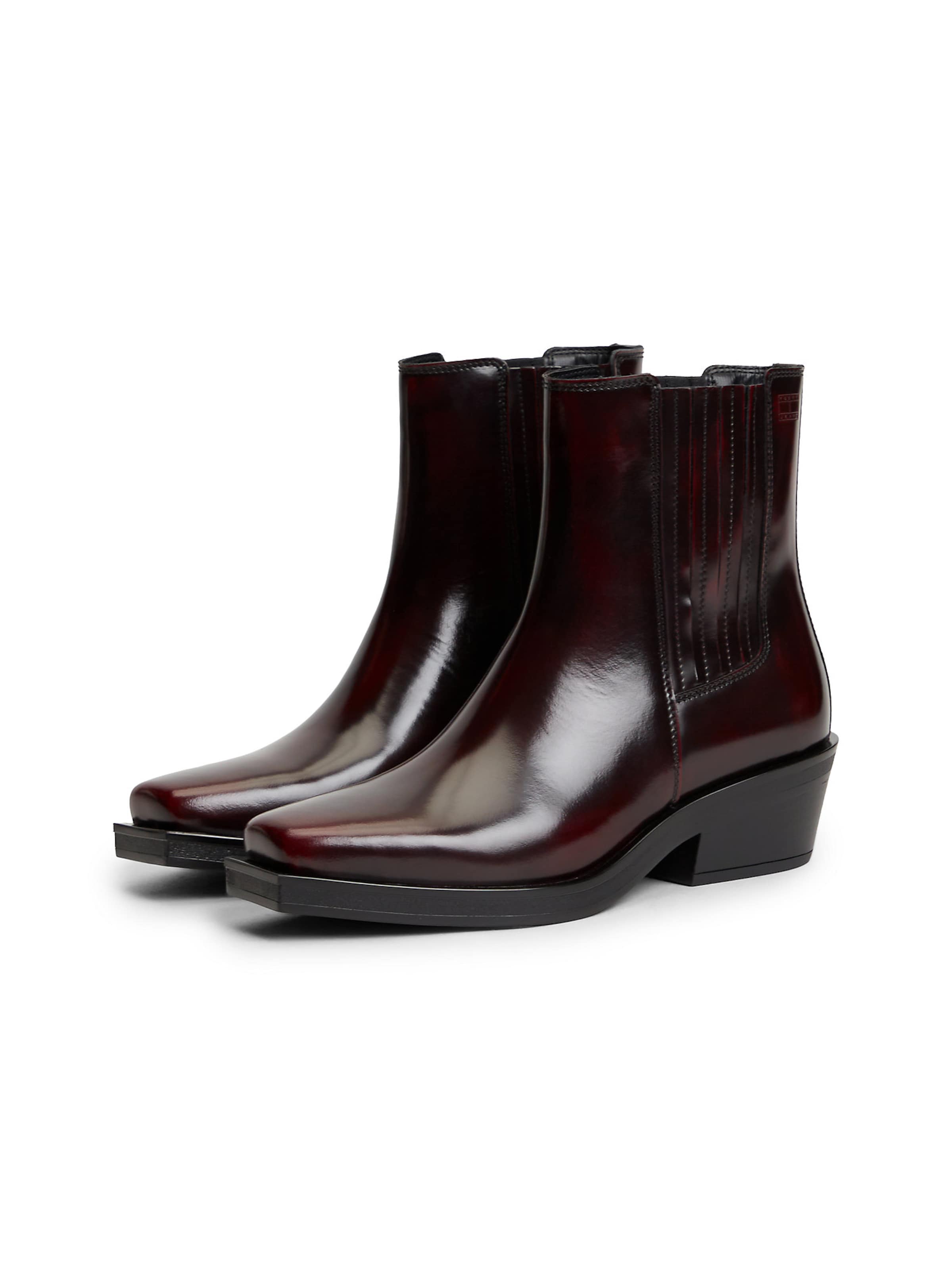 Bottes à lacets Tommy Jeans en marron
