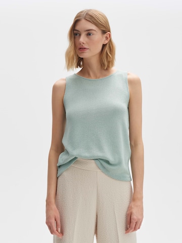 OPUS Knitted Top 'Ilonki' in Green: front
