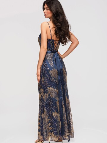 Ombre Evening dress in Blue