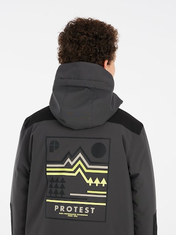 PROTEST Sportjacke 'PRTBROME JR'‌‌‌ in Grau