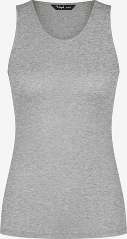 Haut ' Beauty Layers ' TRIUMPH en gris : devant