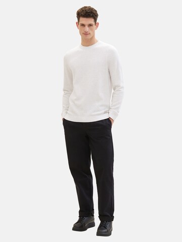 TOM TAILOR Sweater in White