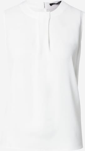 Chemisier COMMA en blanc : devant