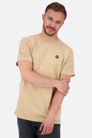 Alife and Kickin Shirt 'MaddoxAK' in Brown: front