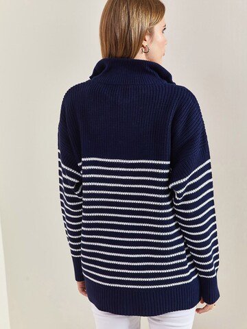 Pull-over Bianco Lucci en bleu