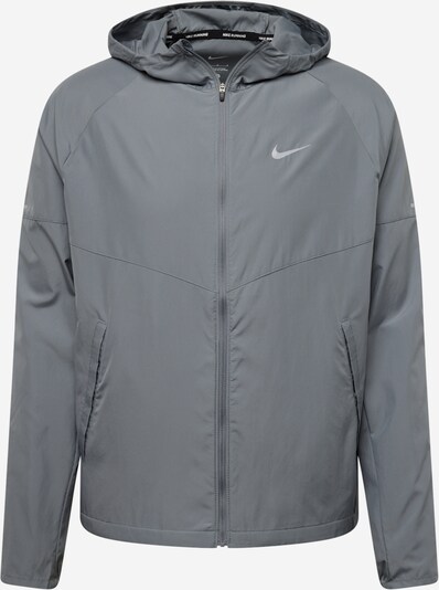 NIKE Athletic Jacket 'Miler' in Smoke grey, Item view