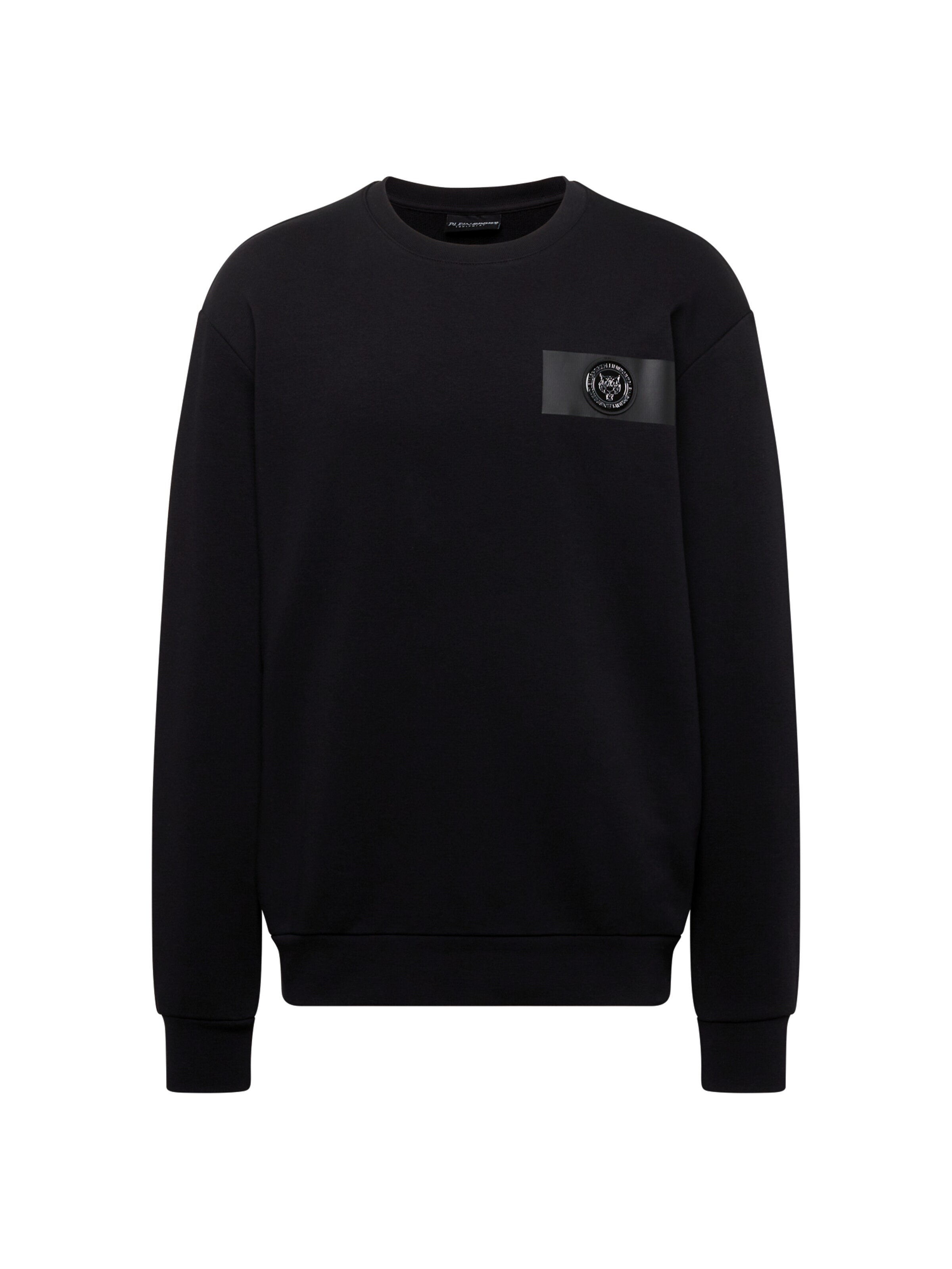 Plein Sport Sweatshirt in Zwart: voorkant