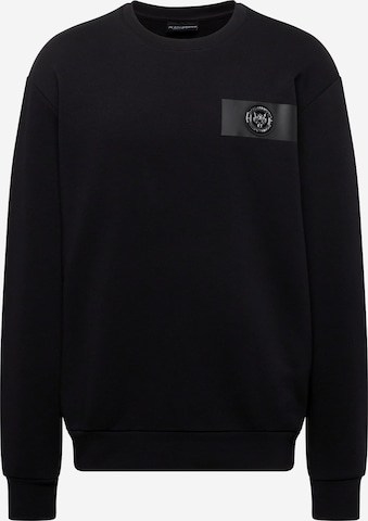 Plein Sport Sweatshirt in Zwart: voorkant