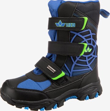 LICO Snow Boots 'Sindre' in Black: front