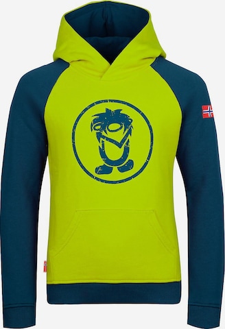 TROLLKIDS Athletic Sweatshirt 'STAVANGER' in Green: front
