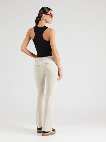Tally Weijl Bootcut Nohavice - Béžová