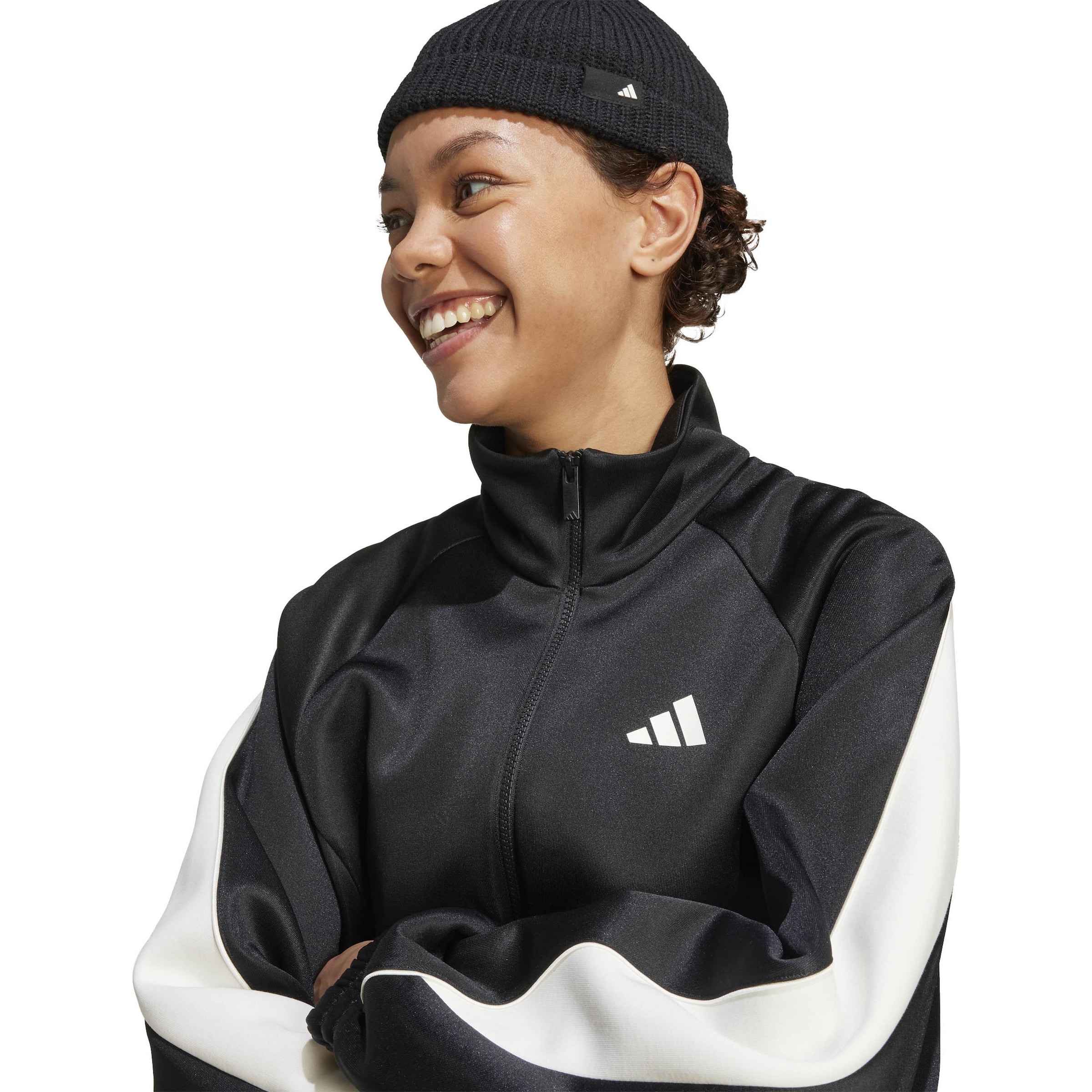 ADIDAS SPORTSWEAR Jakna za trening 'Stadium' | črna barva