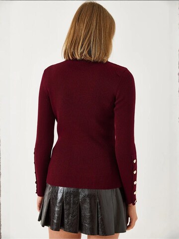 Bianco Lucci Sweater in Red