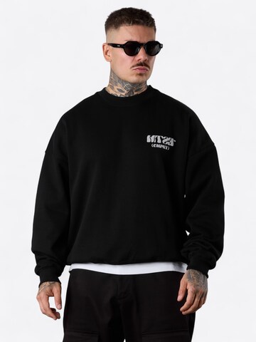 Sweat-shirt ' CMPNY Oversized ' ESTEEM en noir : devant