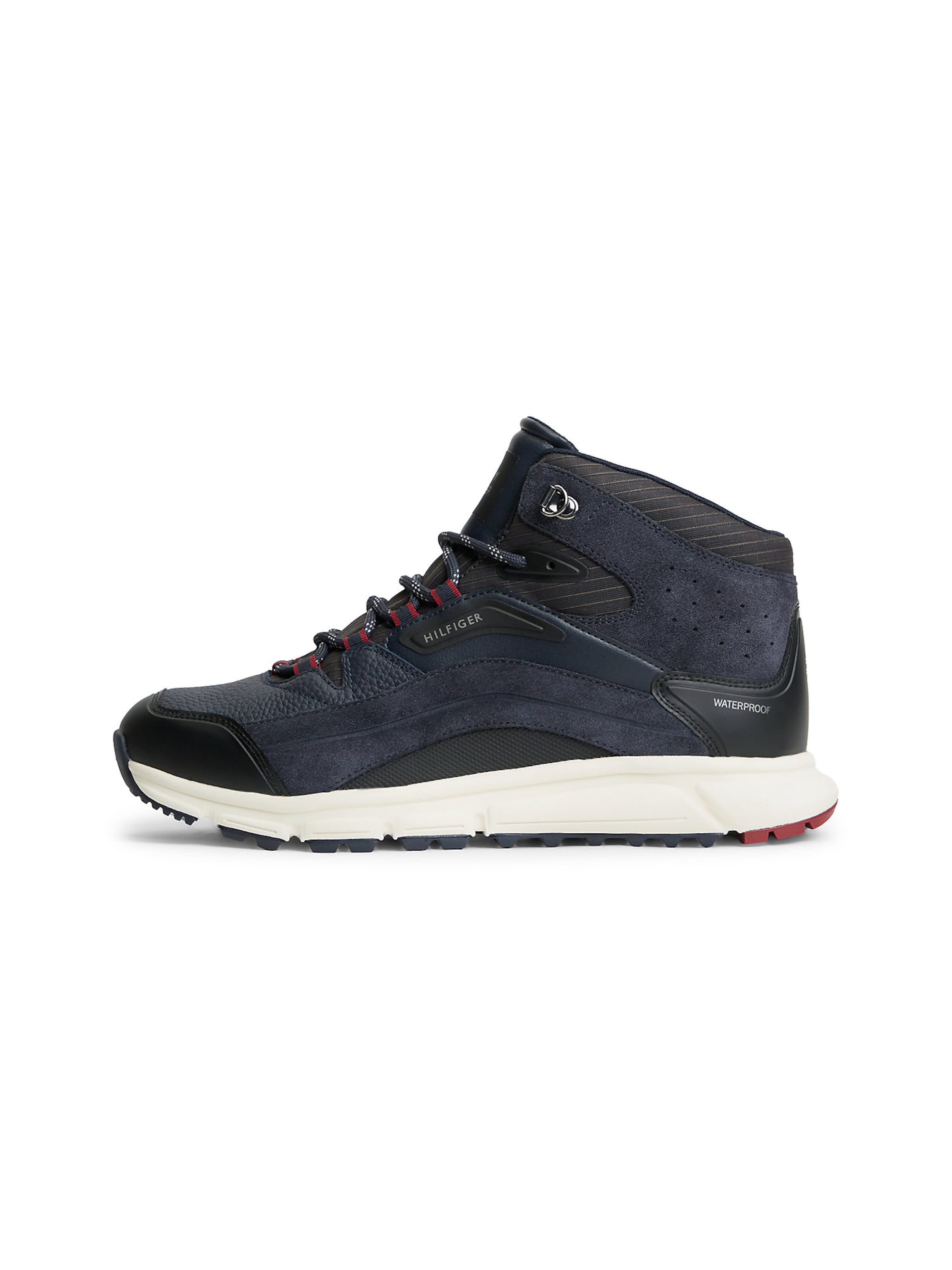TOMMY HILFIGER Sneakers hoog in Blauw: voorkant