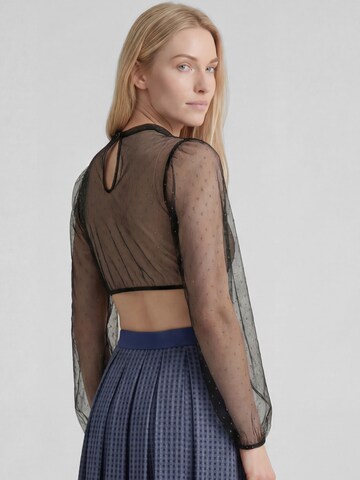 Blouse folklorique SPIETH & WENSKY en noir