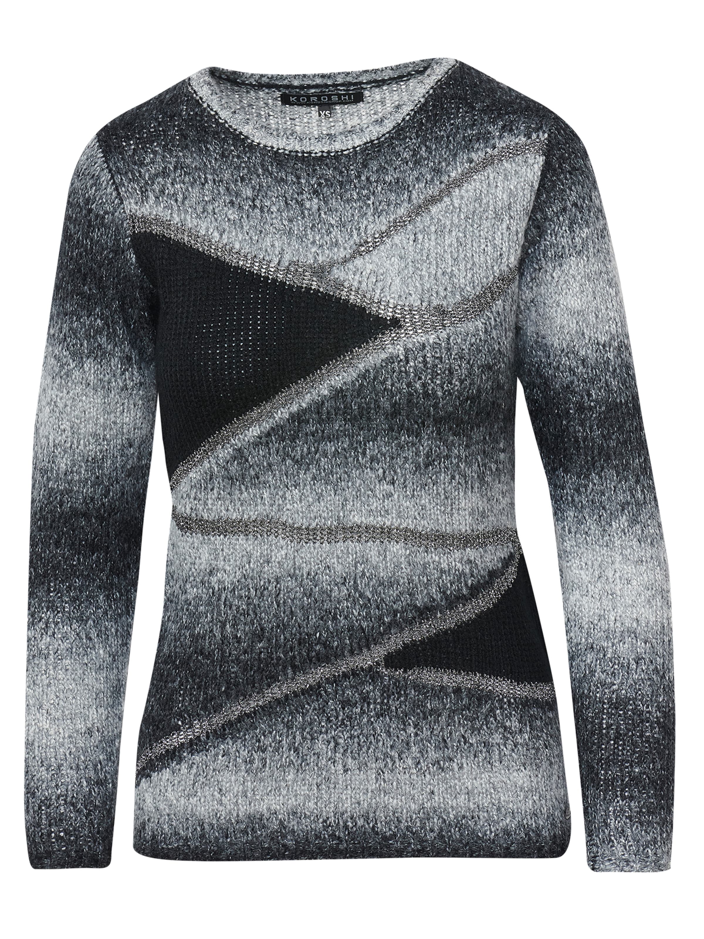 juoda KOROSHI Megztinis: priekis