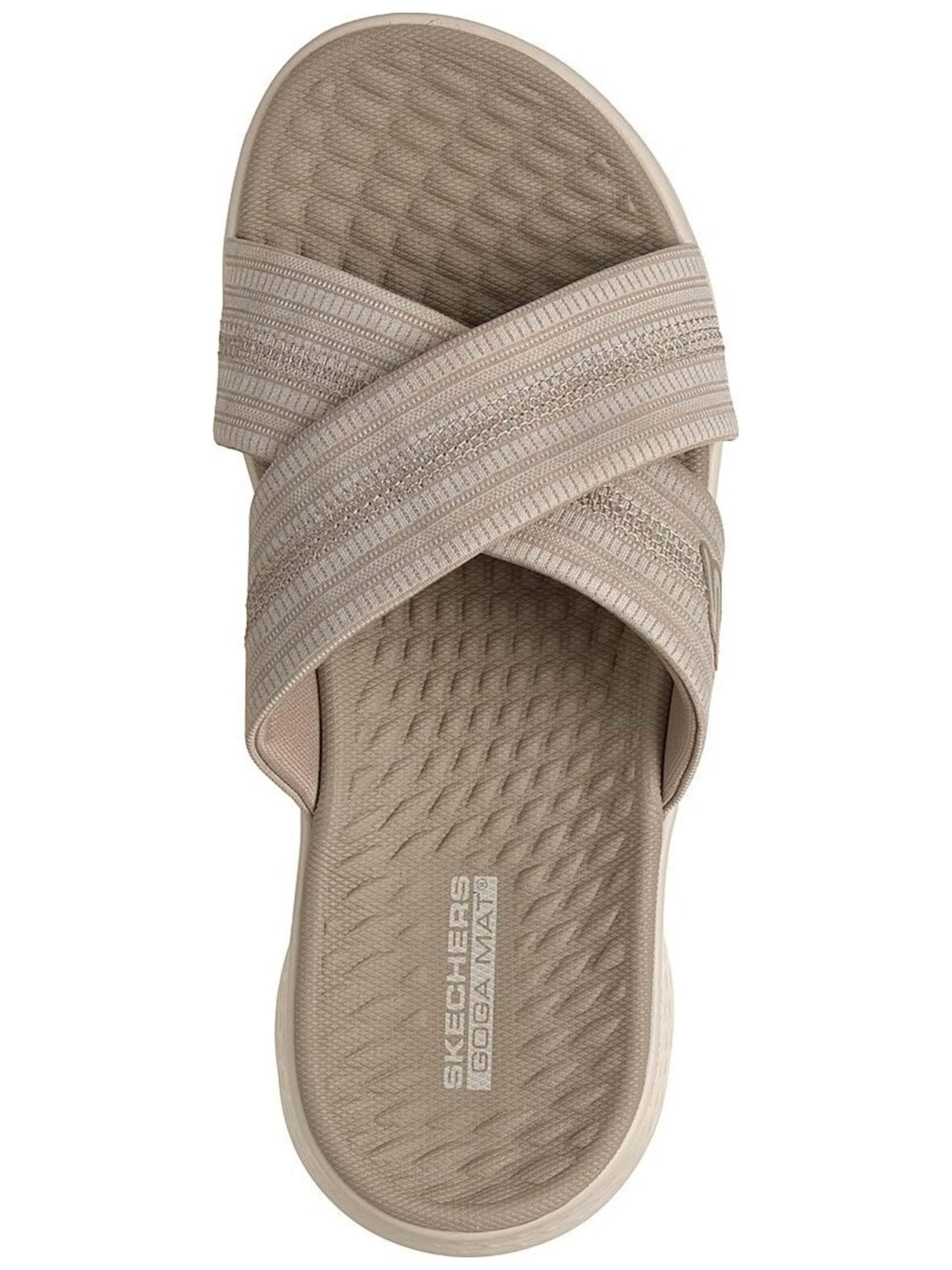 Ciabatta 'Skechers Go Walk Flex - Impress' di SKECHERS in beige