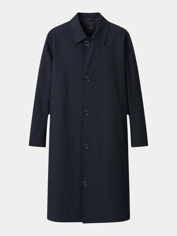 TEESHOPPEN Between-Seasons Coat 'Philip' in Blue