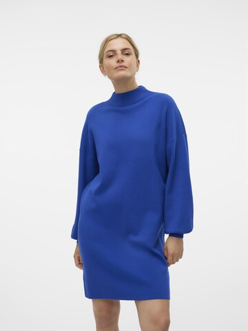 VERO MODA Knit dress 'NANCY ' in Blue: front