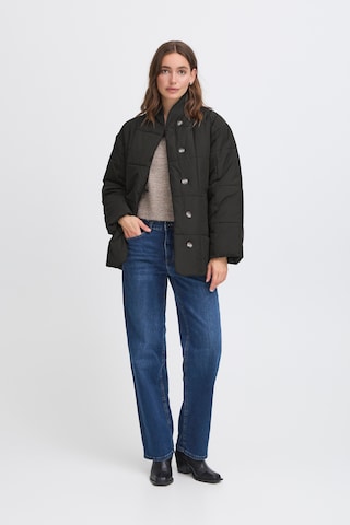 ICHI Overgangsjakke ' IHHANSA' i sort