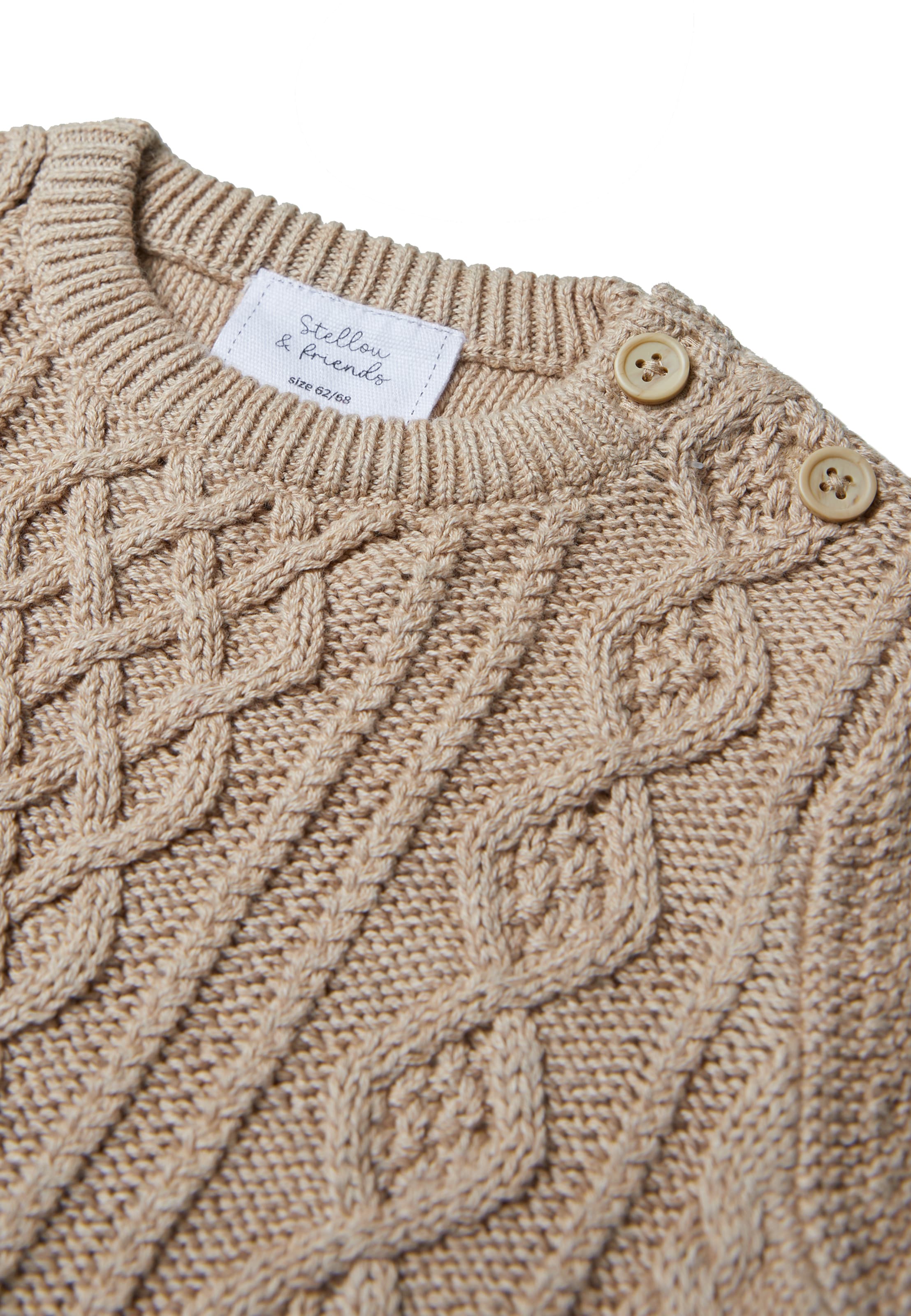 Pull-over Stellou & Friends en beige